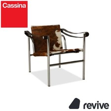 Cassina Le Corbusier LC 1 Fell Sessel Braun Kuhfell Bauhaus