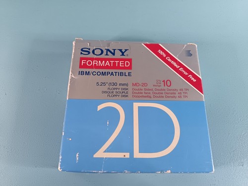 Sony formatted md 2d - sony,
