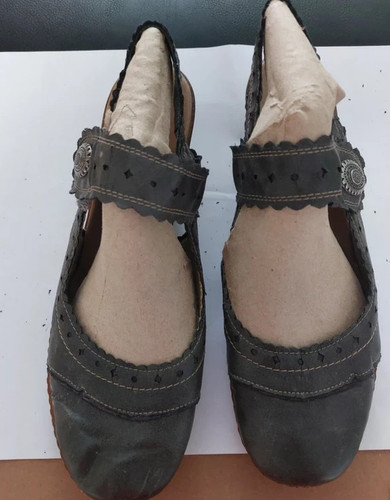 Rieker slingpumps grau 41 - slingpumps, gr.