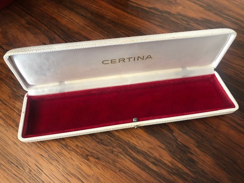 Certina uhren etui box - certina, vintage