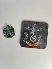 Slytherin Untersetzer und Magnet | Harry Potter | Hogwarts
