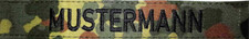 Namensstreifen Namensband
