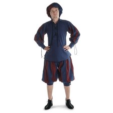 Landsknecht Hemd zweifarbig