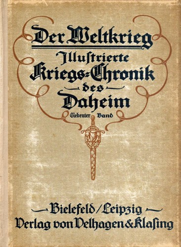 Der weltkrieg illustrierte - weltkrieg.,