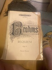 Brahms Deutsches Requiem op