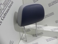 Mercedes CLK W208 Kopfstütze vorn Lederausstattung Lederkopfstütze Blau-Grau