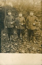 Soldatenportrait, Infanterie-Regiment 104, Foto-Feldpostkarte Breslau 1914