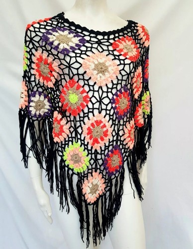Mizumi damen häkel poncho - mizumi,