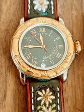 MICHEL JORDI Trachtenuhr, Oktoberfest, Wiesn Schmuck Vintage Damen- /Herrenuhr