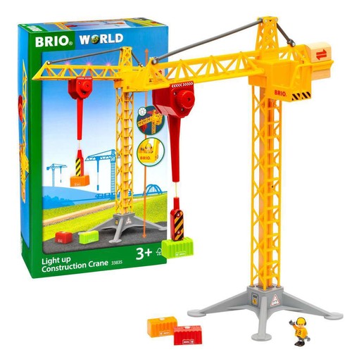 Brio großer baukran mit licht - großer,