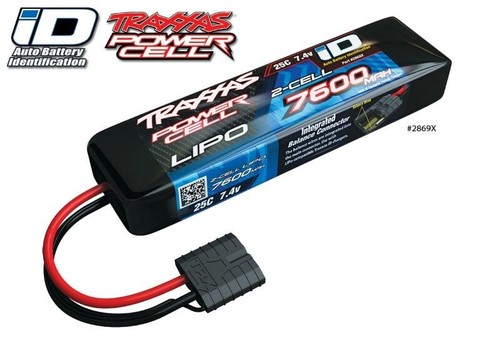 Traxxas lipo akku 7600mah 4v - 7600mah, 7,4v