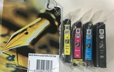 4 original Epson Tinten 16 Black 5,4ml Cyan Yellow Magenta 3,1ml Rechnung