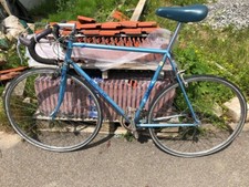 blaues Rennrad Vintage Motobecane Nomade Oldtimer Retro rh 56 28" 12 Gang