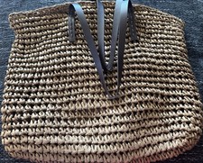 Strandtasche Sommertasche Bast