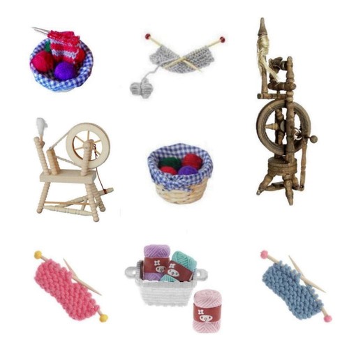 Miniatur deko handarbeit - deko,