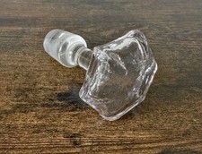 Antiker glasstöpsel stöpsel - glasstöpsel,