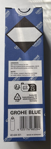 Grohe blue reinigungskartusche - grohe,
