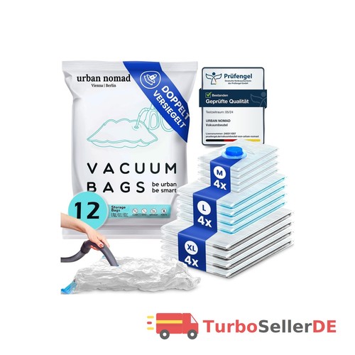 Vakuumbeutel kleidung 12er - kleidung,