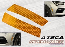 SML Seat Cupra Ateca Reflektoraufkleber Sidemarker orange