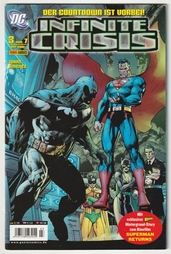 Infinite crisis 3 panini - infinite, #3,