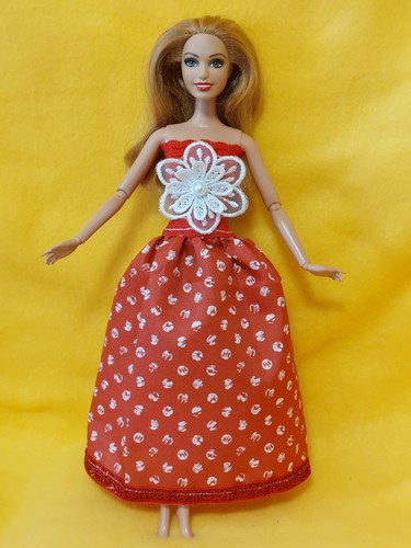 Barbie raquelle kleid rot - kleid,