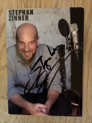 Autogrammkarte stephan zinner - autogrammkarte,
