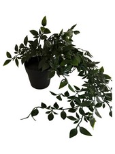 IKEA Künstliche Pflanze Grün Florales Muster 35cm Hängend Deko