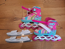 meteor Inlineskates 4in1 Kinder Inliner S 30-33 Blades Schlittschuhe