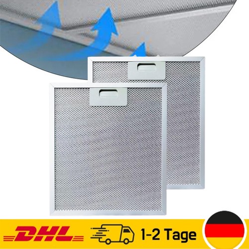 Metallfettfilter fettfilter - 2x,