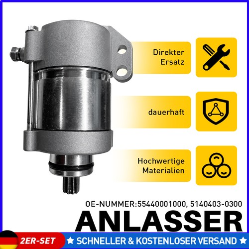 Set anlasser für - set, husqvarna