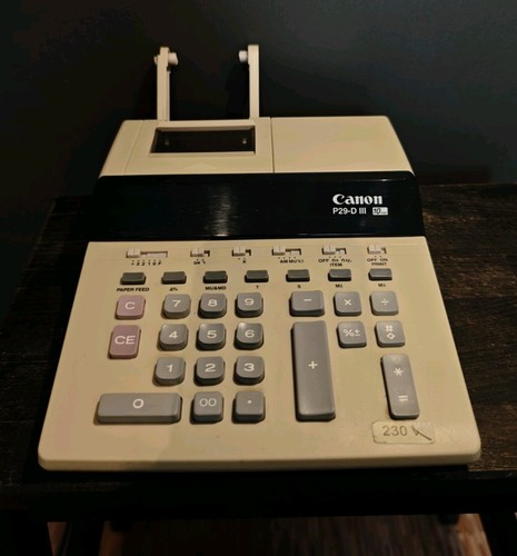 Canon p29 iii tischrechner - iii, /