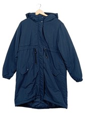 Mamalicious Damen Parka Blau