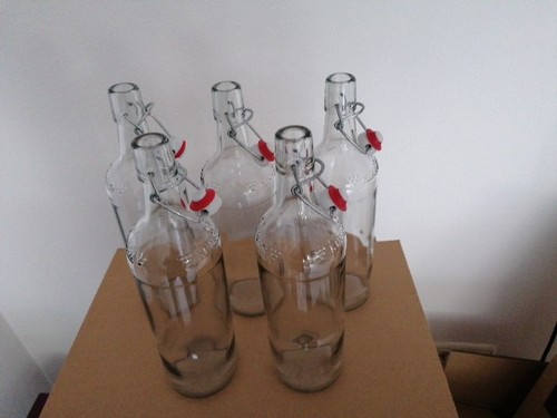 Glasflasche mit