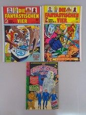 3 Die Fantastischen Vier Comics Marvel Williams Condor Verlag 70er 80er Jahre