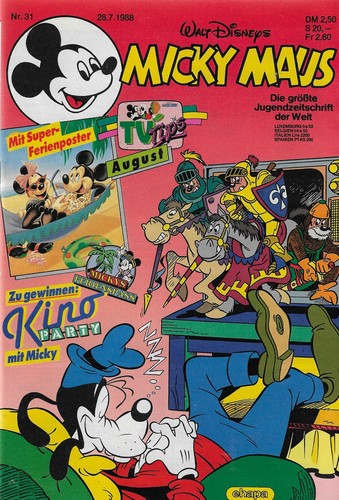 Micky maus 1988 - micky, mit