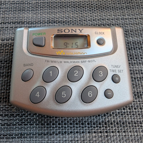 Sony walkman srf m37l radio - walkman,