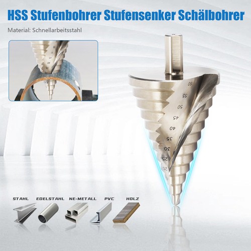 Hss stufenbohrer silber - stufenbohrer,