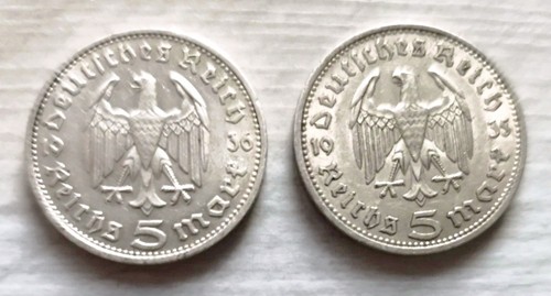 Silbermünzen reichsmark - silbermünzen,