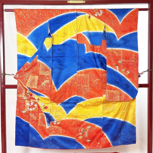 Japanischer kimono furisode - kimono, 'furisode'