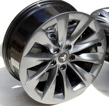 19 Zoll Tesla Model S Felgen 8x19 1059337-00-A 5YJS Himalaya glanz w.NEU