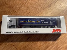 (N02) AWM Spur H0 56121 Actros Koffer-Sattelzug "vehiclebuy" in  OVP