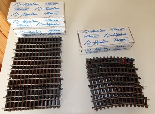 Roco alpine line spur - spur,