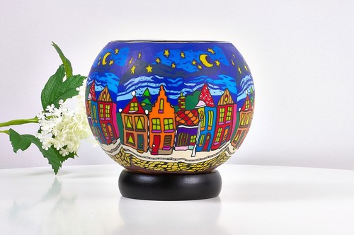 Leuchtglas lampe 630 street - leuchtglas,