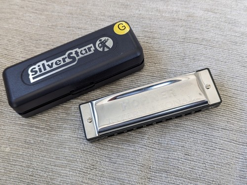 Mundharmonika hohner silver - mundharmonika,