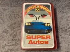 Quartett Spielkarten Kartenspiel Super Autos F.x.schmid 50053.8 von 1986
