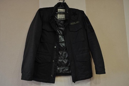 Men replay jacket - jacket, charcoal