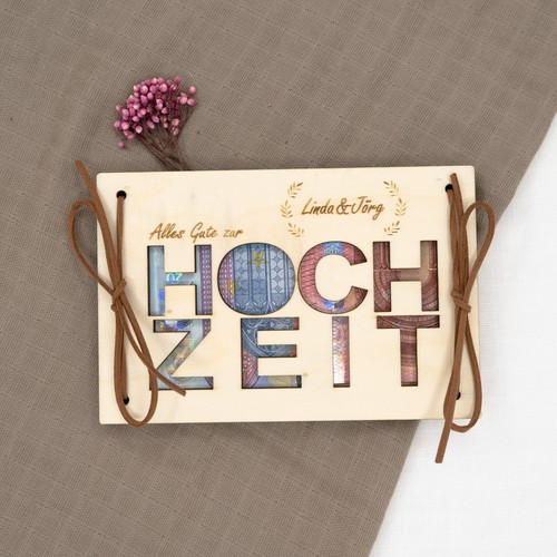 Personalisiertes geldgeschenk - personalisiertes,