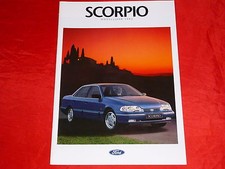 FORD Scorpio Limousine Turnier CLX GLX Ghia Prospekt Brochure Depliant von 1992