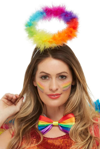 Smiffys pride engel - feder, halo
