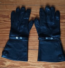 Motorrad Leder Handschuhe - Harley - Chopper - Bobber - Caferacer - Gauntlet 